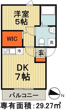 ＡＪ蘇我の物件間取画像